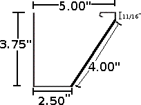 5" Fascia cross-section diagram